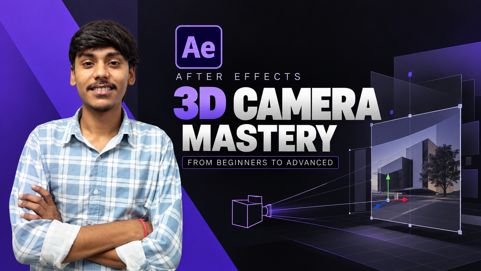 3D Camera mastery in after effects